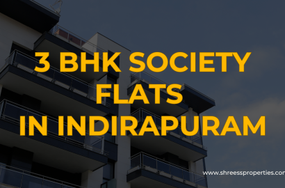 3 BHK Society Flats in Indirapuram